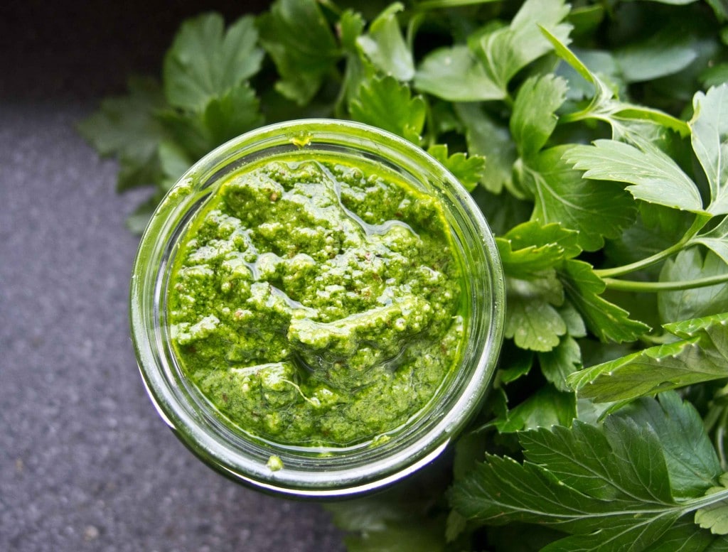 grøn pesto