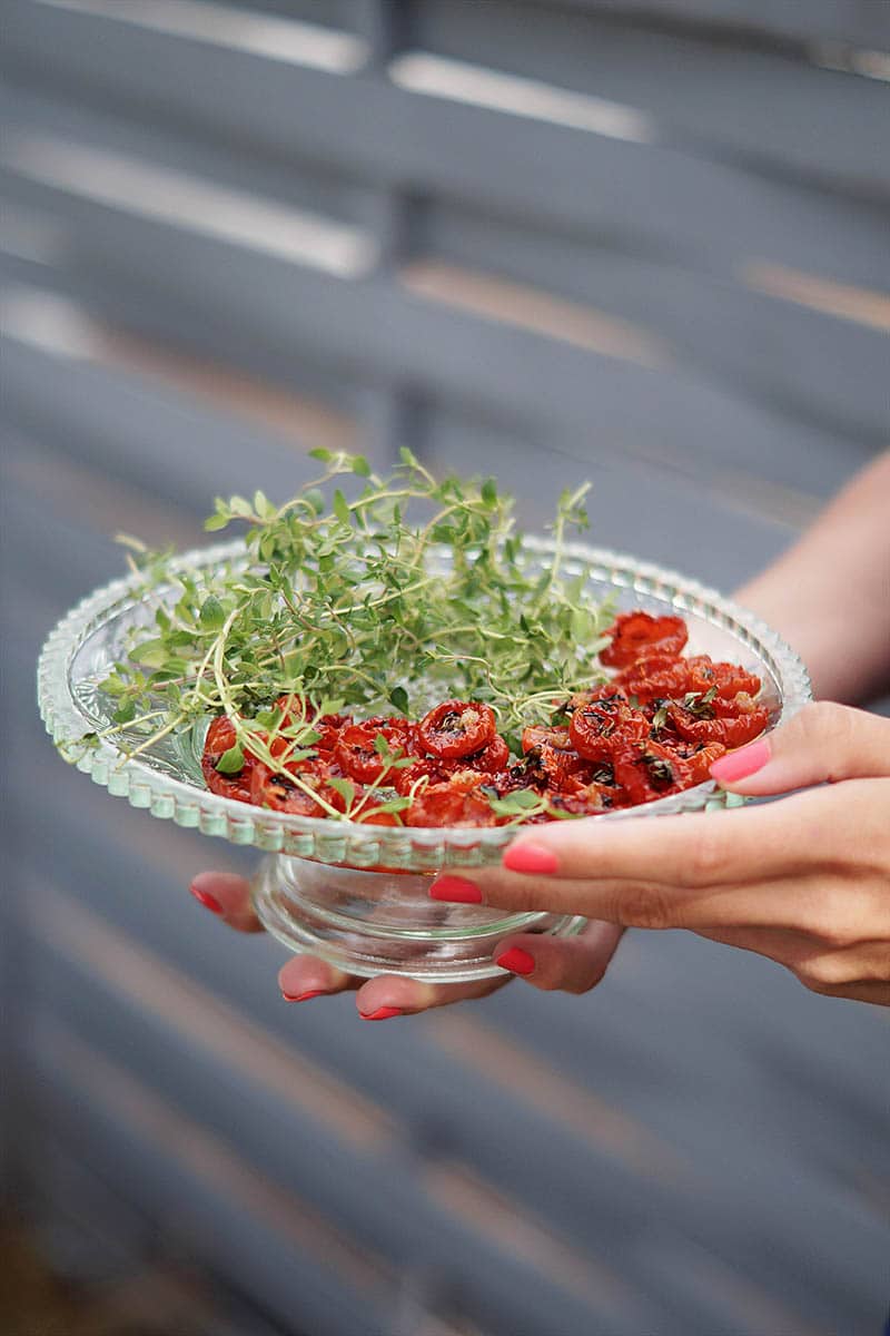 Bagte tomater baked tomatoes