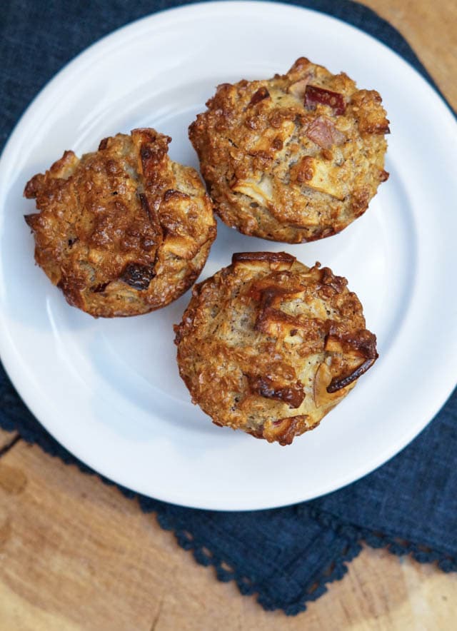 sunde æblemuffins