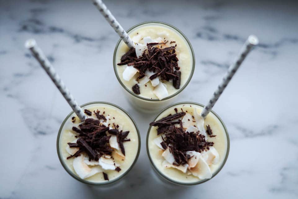Pina colada smoothie