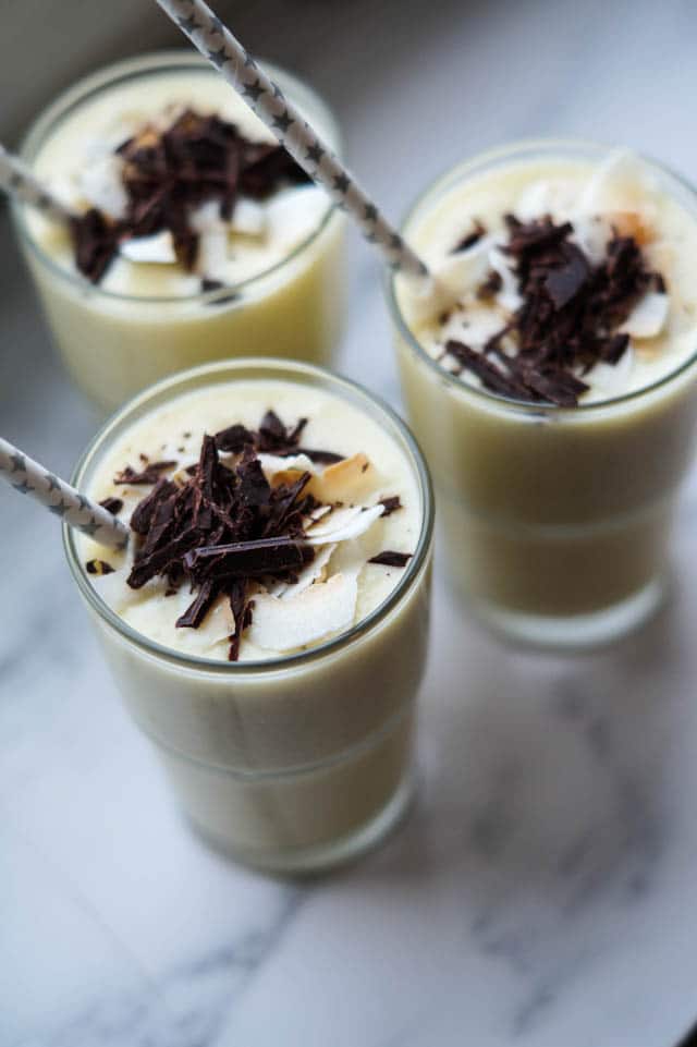 Pina colada smoothie