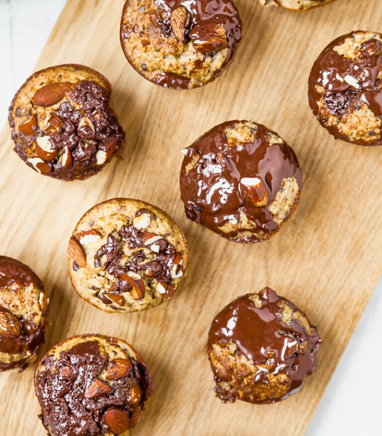 Sunde bananmuffins