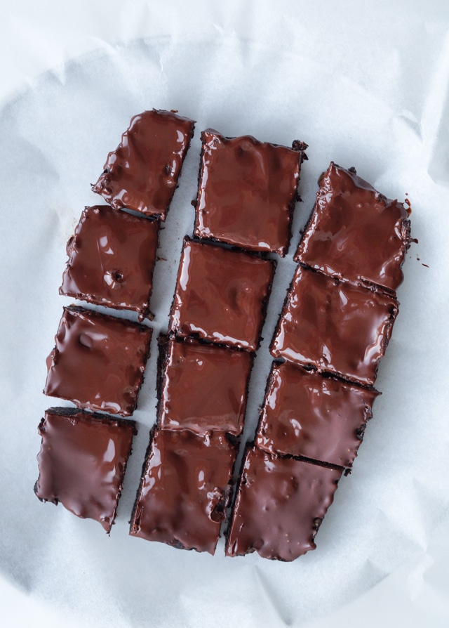 raw brownie