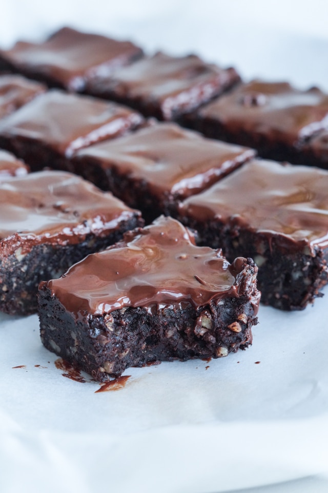 raw brownie