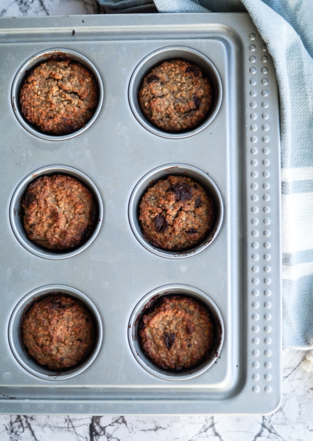 vegansk bananmuffins