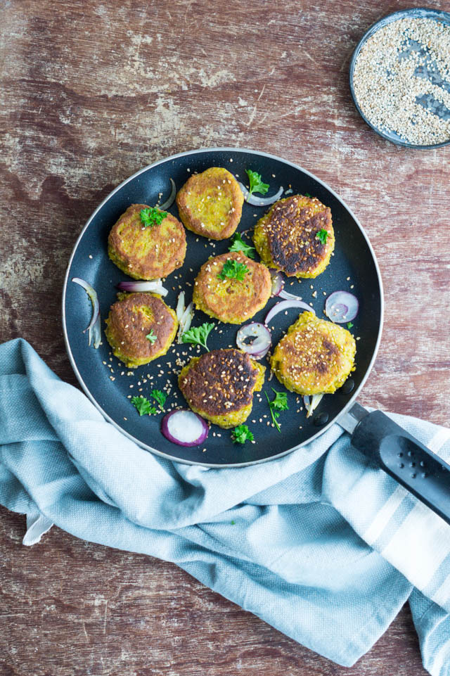 Falafler med gulerødder