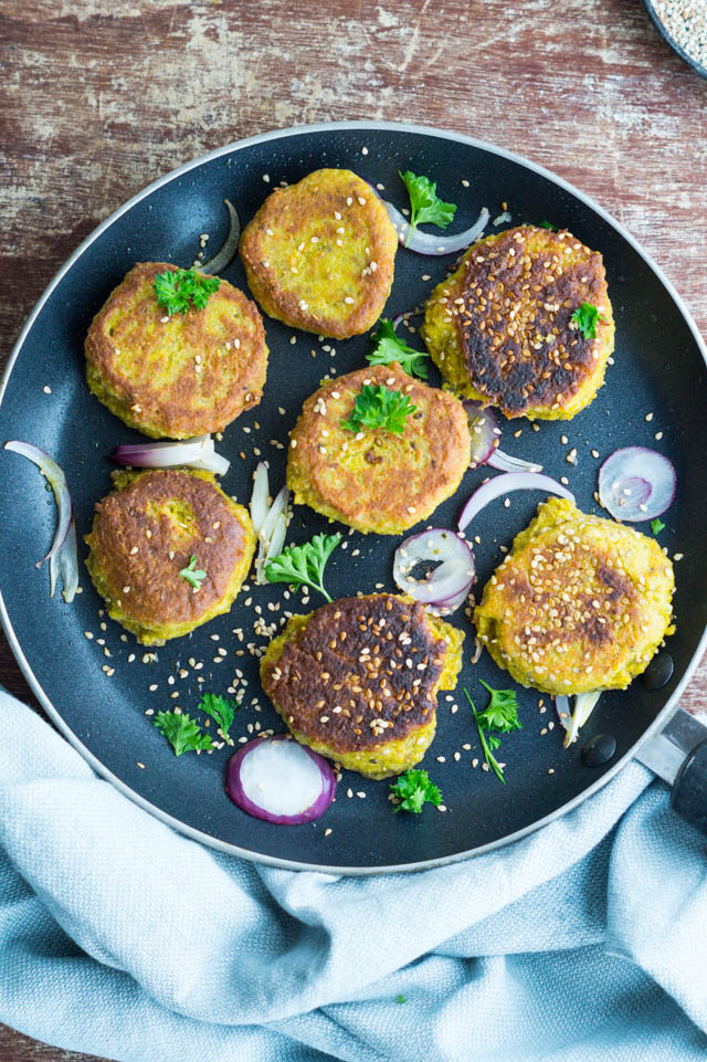 Falafler med gulerødder