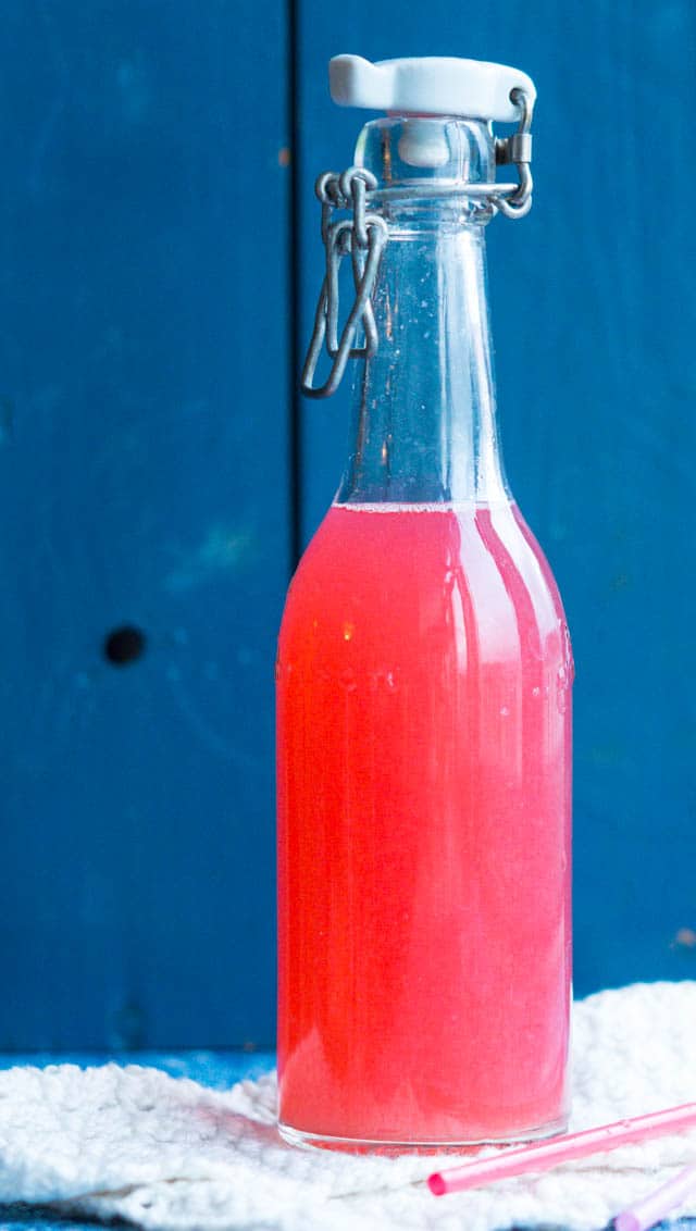 Rabarbersaft uden sukker