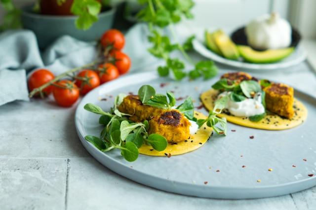 Falafler med søde kartofler