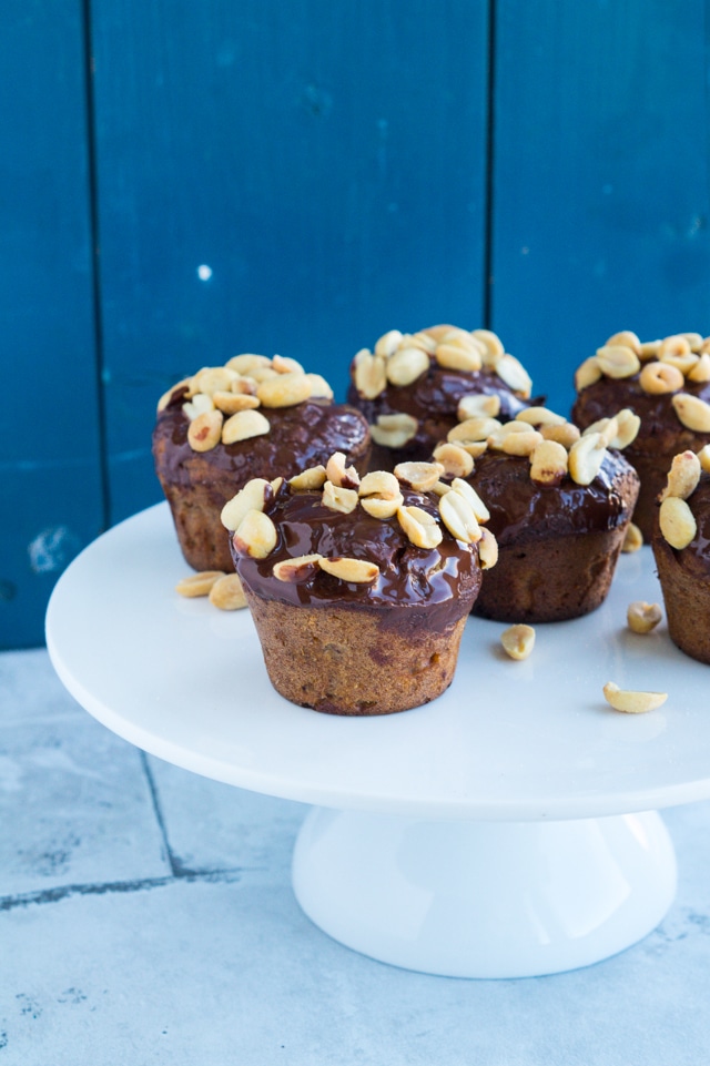 Sundere snickersmuffins