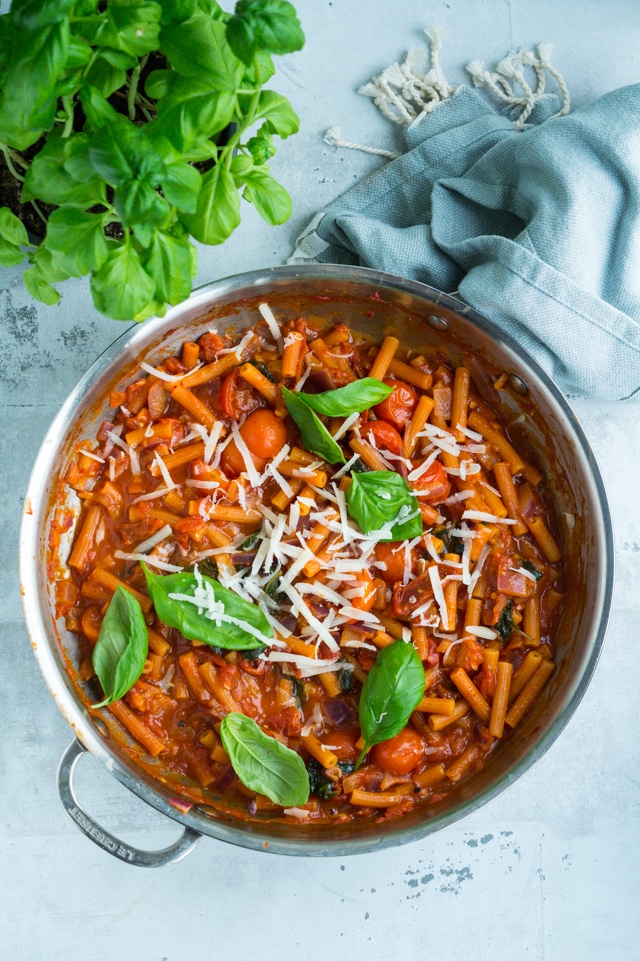 vegetarisk pastaret