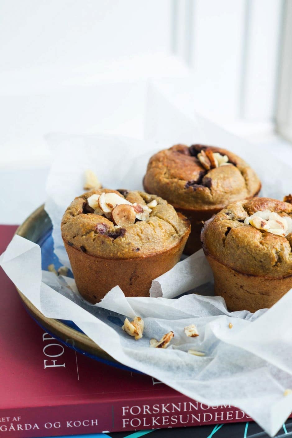 Sundere blåbærmuffins - til madpakken