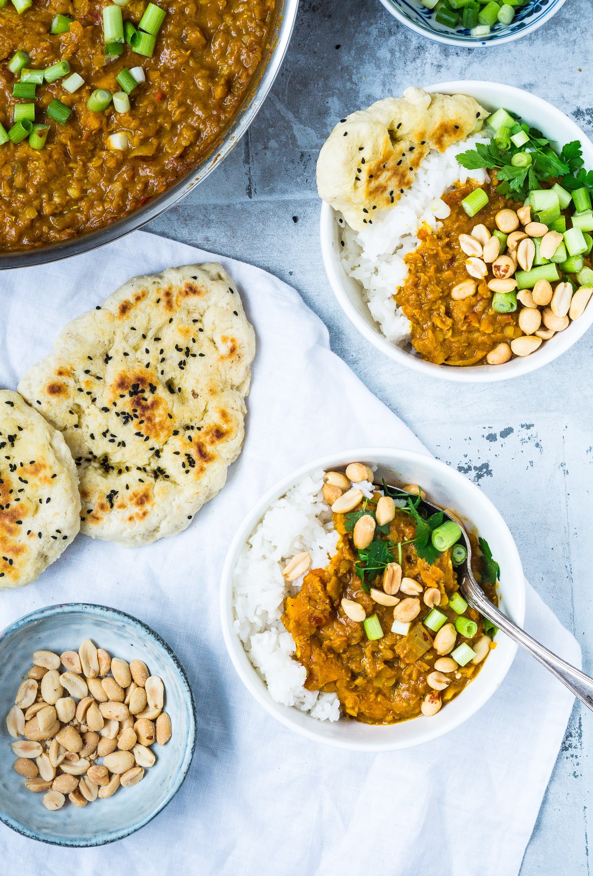 Indisk dahl med græskar