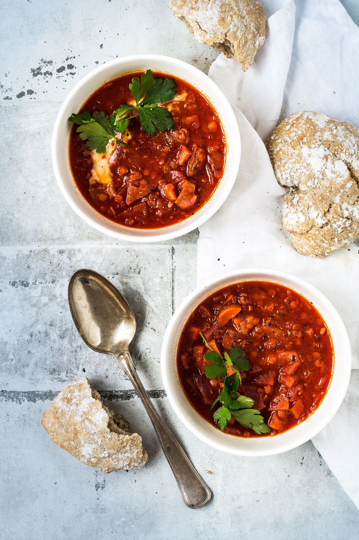 Vegetarisk borscht
