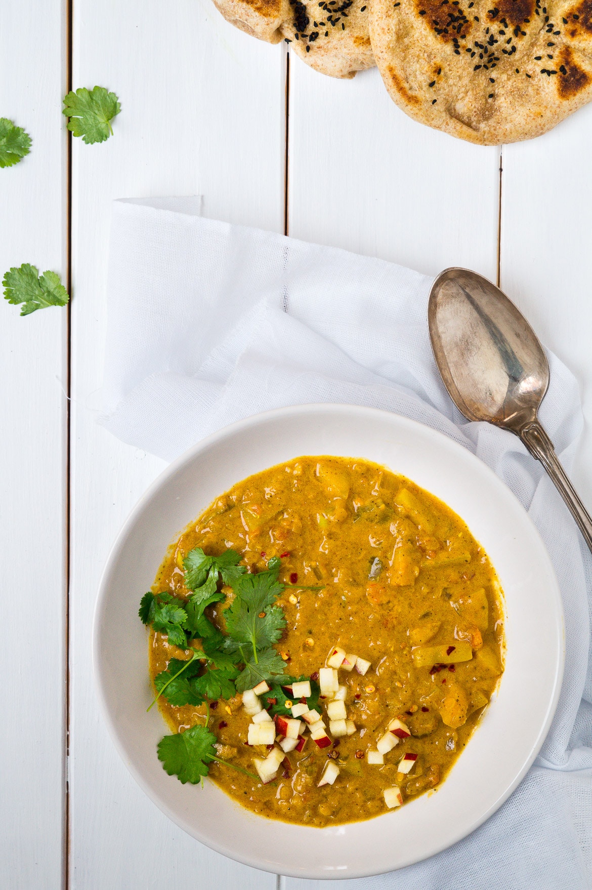 Mulligatawny - vegetarisk indisk suppe