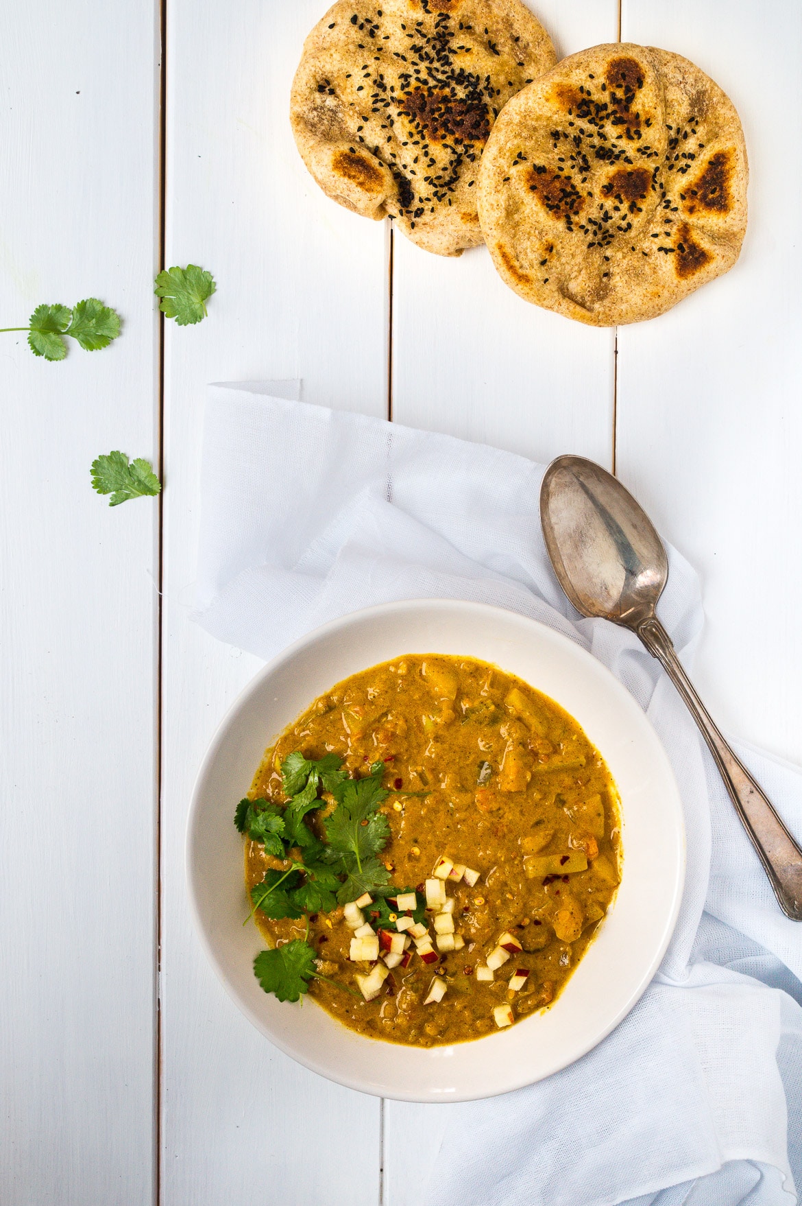 Mulligatawny - vegansk indisk suppe