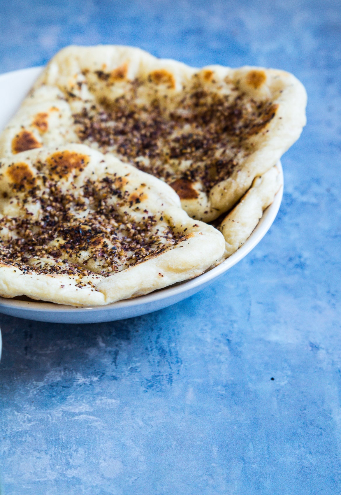 Naanbrød med za'atar