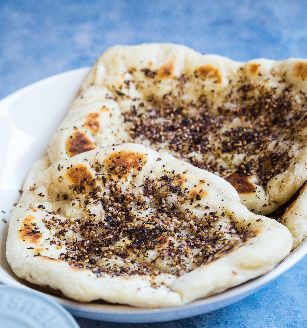 Naanbrød med za'atar