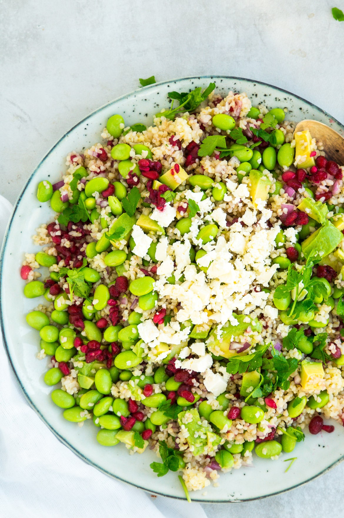 Sommersalat med bulgur