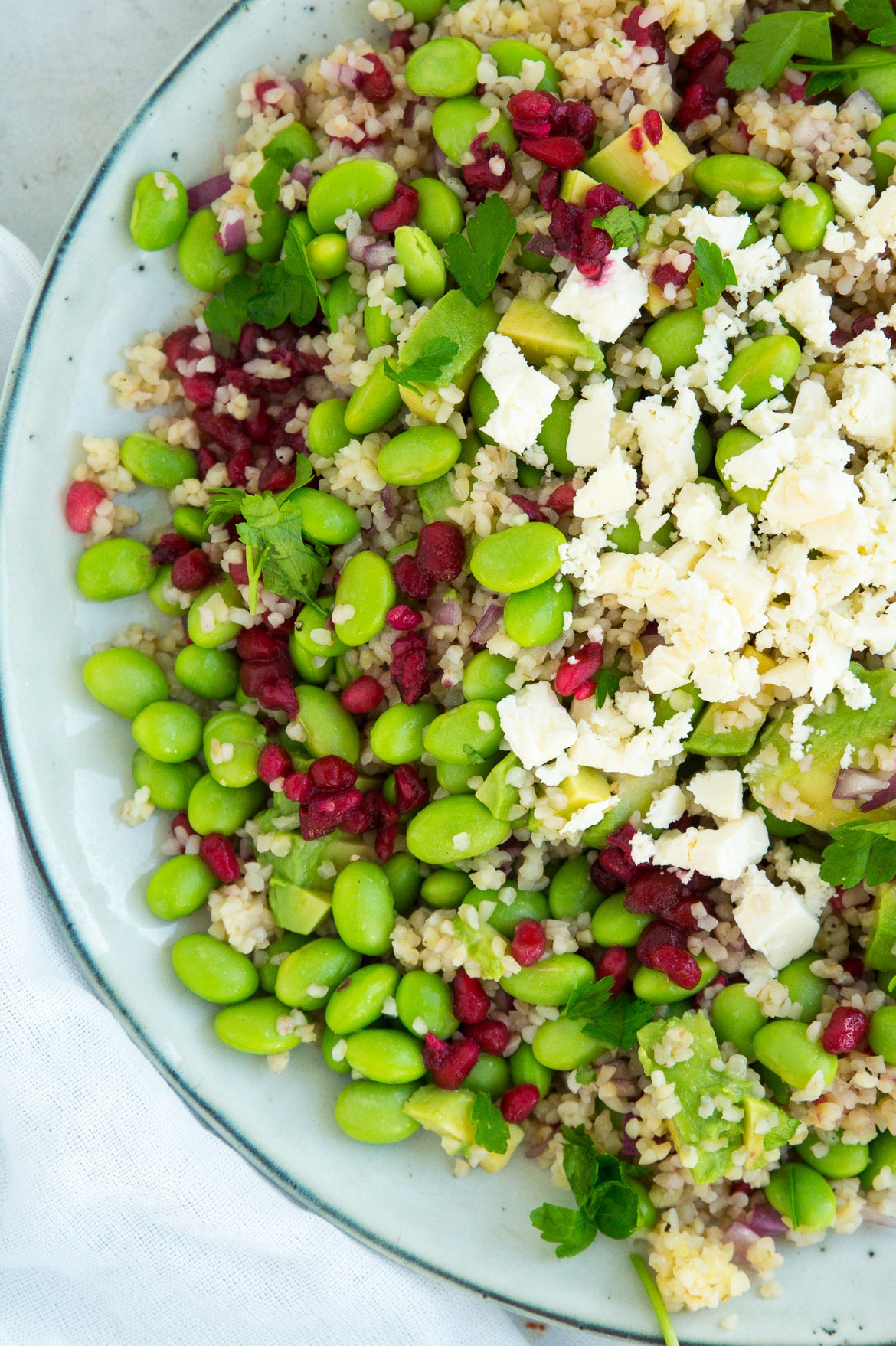 Sommersalat med bulgur