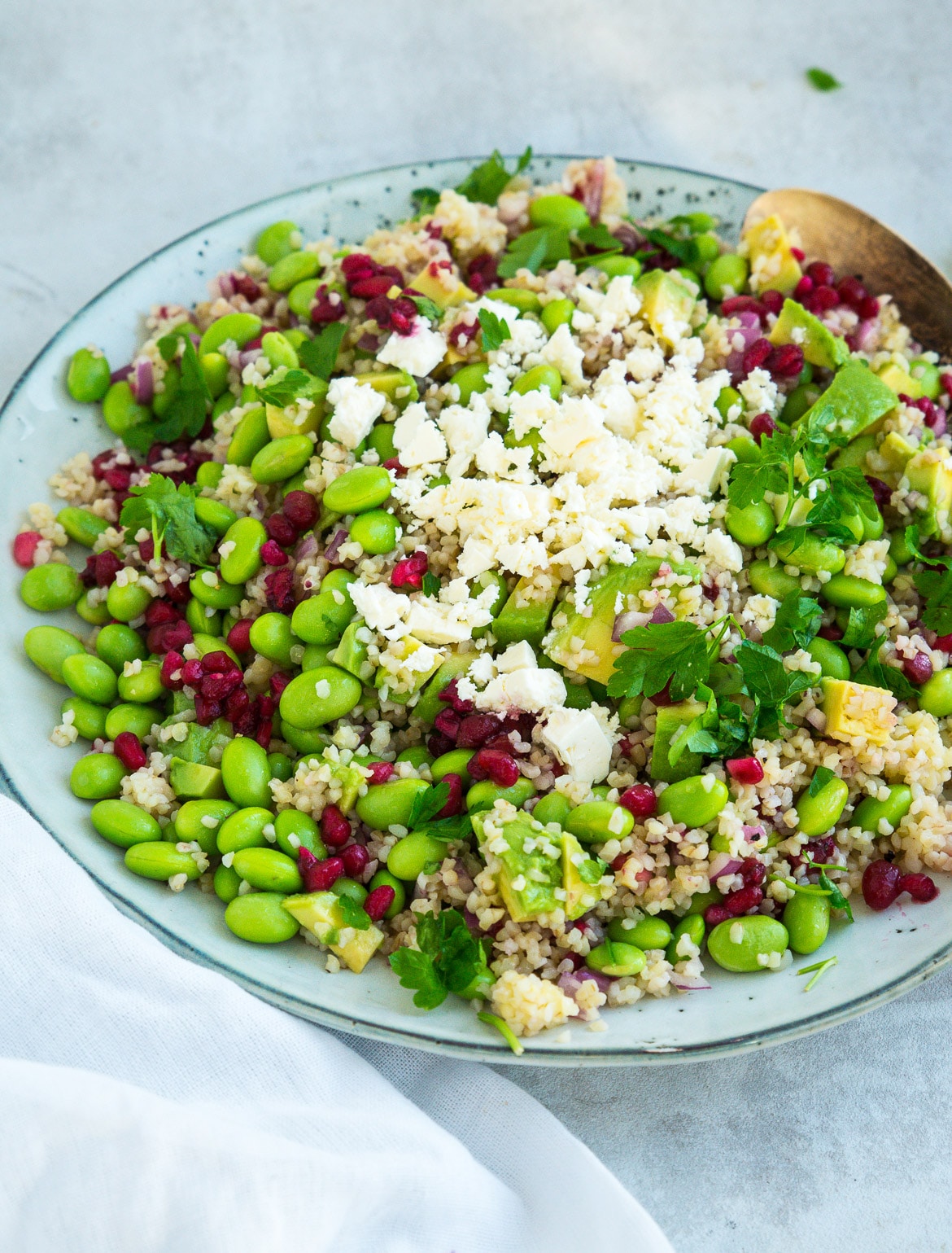 Sommersalat med bulgur