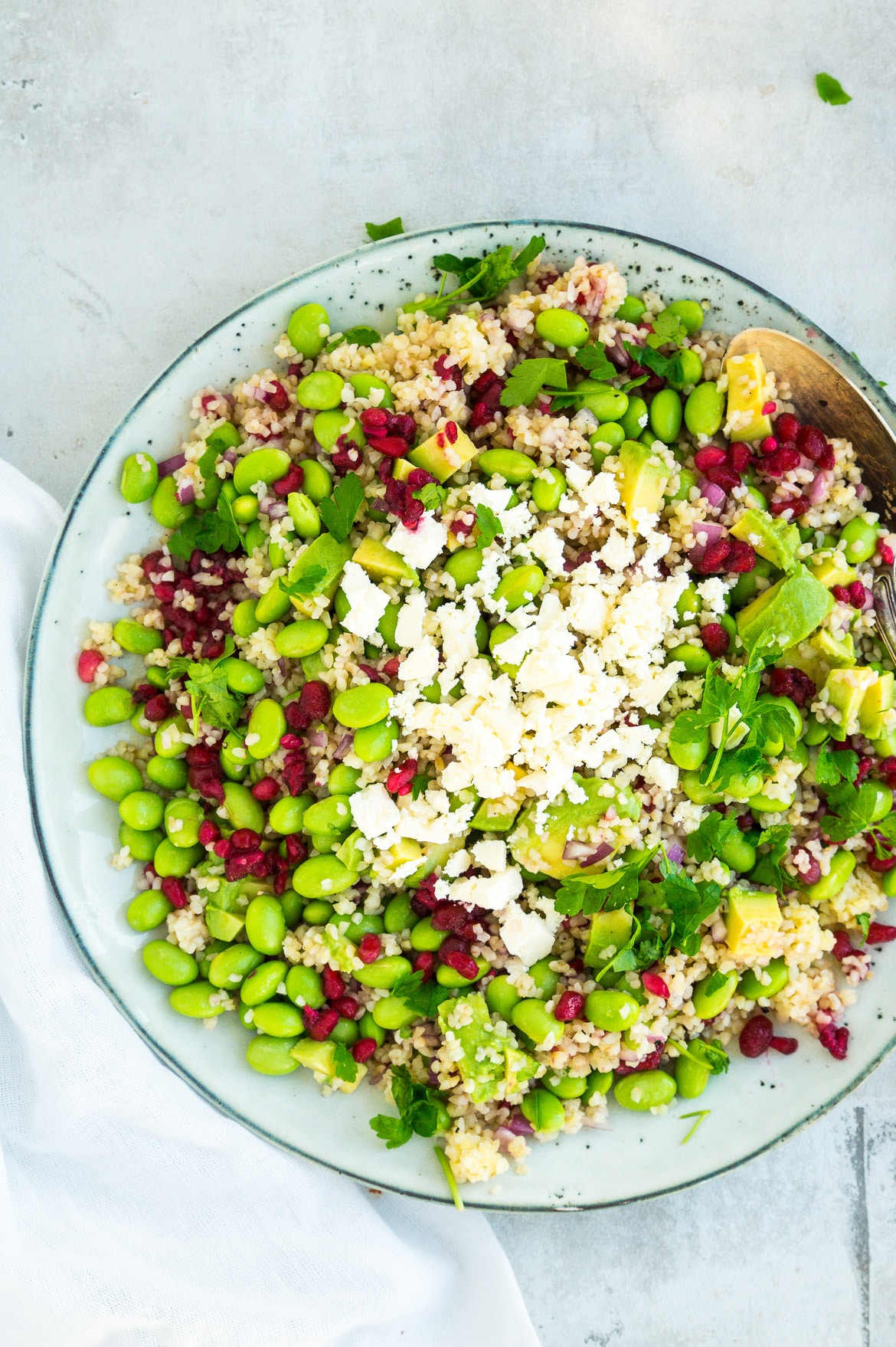 Sommersalat med bulgur