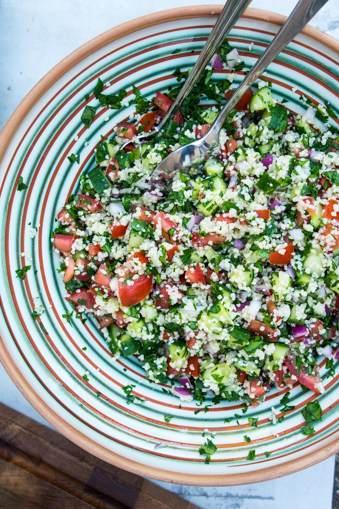 Tabouleh - lækker salat med couscous