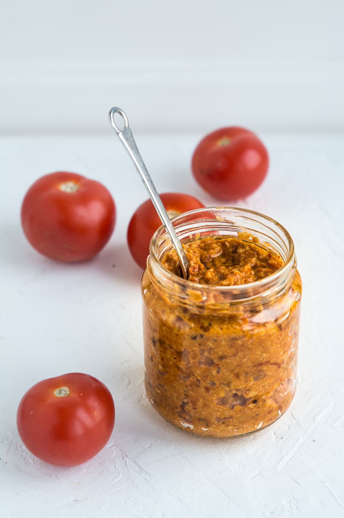 Tomatpesto med bagte tomater
