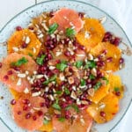 Citrussalat med appelsin, grape og kaneldressing