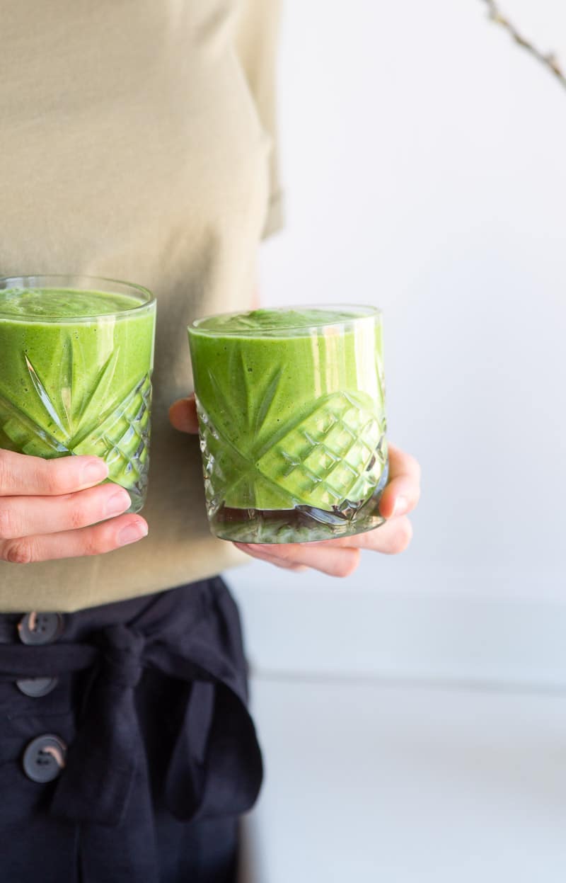 Greenie med ananas