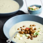 Jordskokkesuppe med ristede kikærter-6