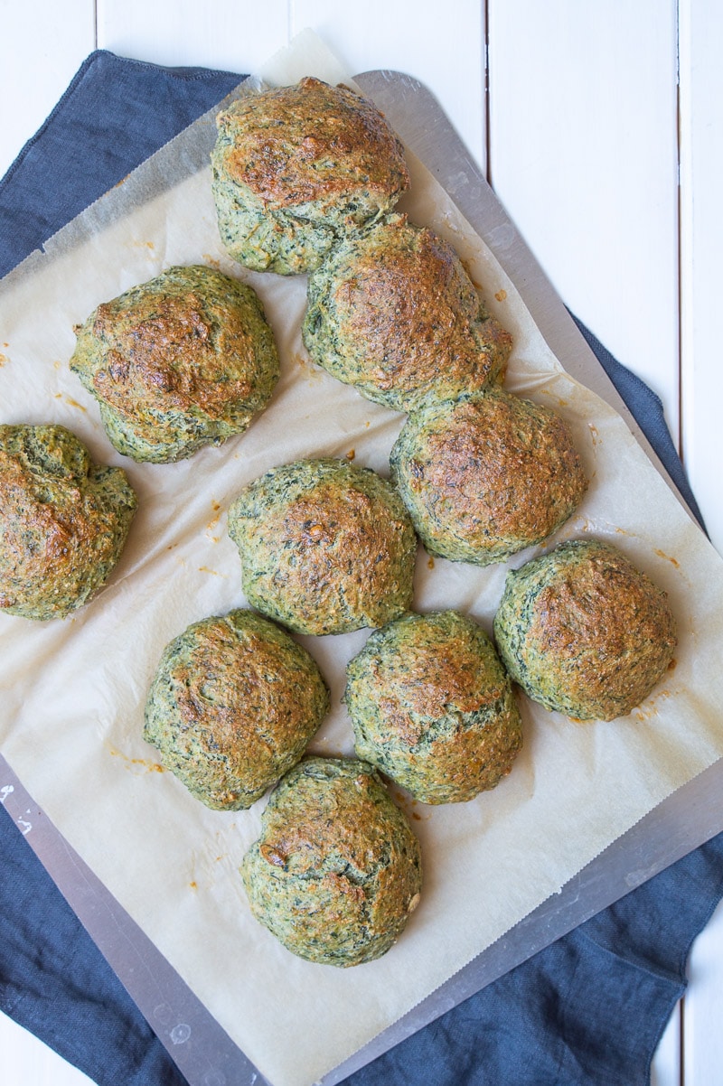 Spinatboller