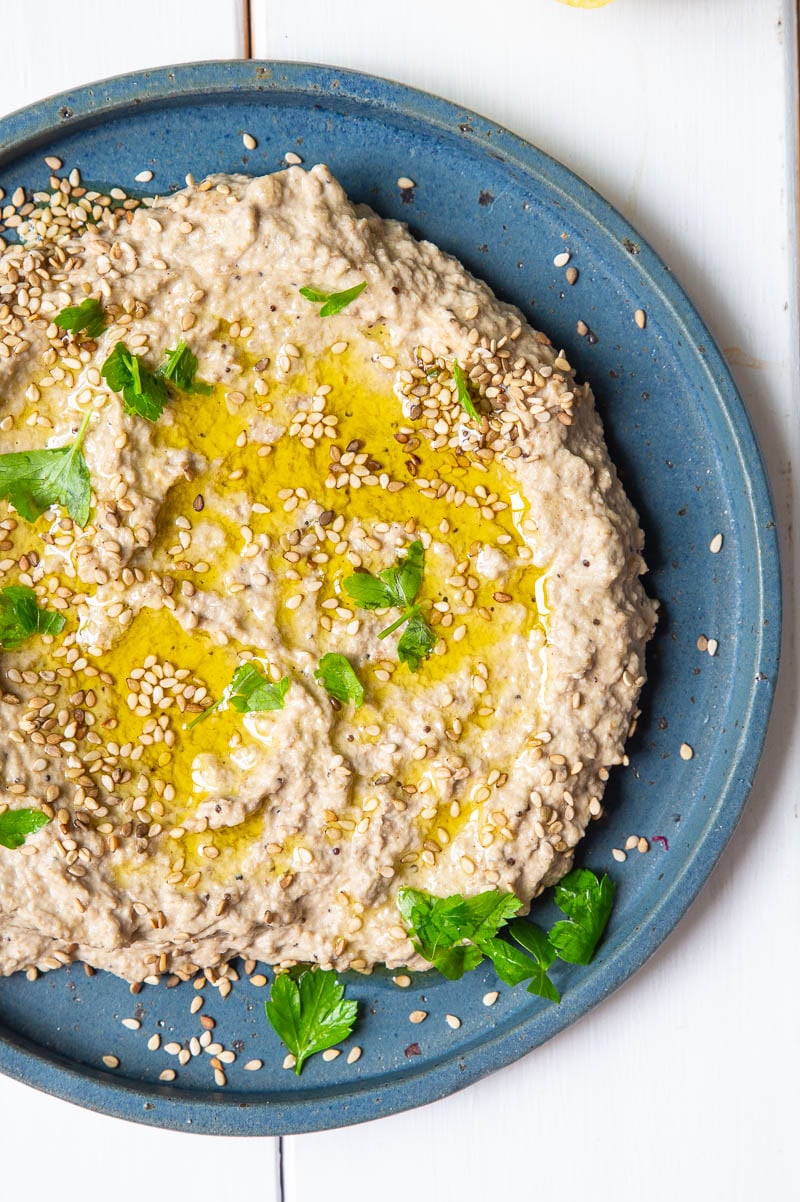 Baba ganoush - skøn auberginedip