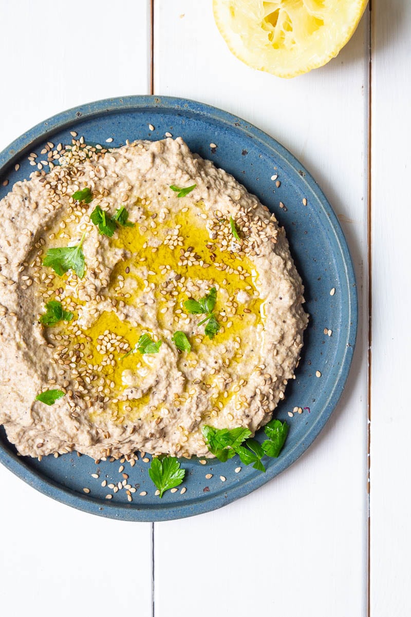 Baba ganoush - skøn auberginedip