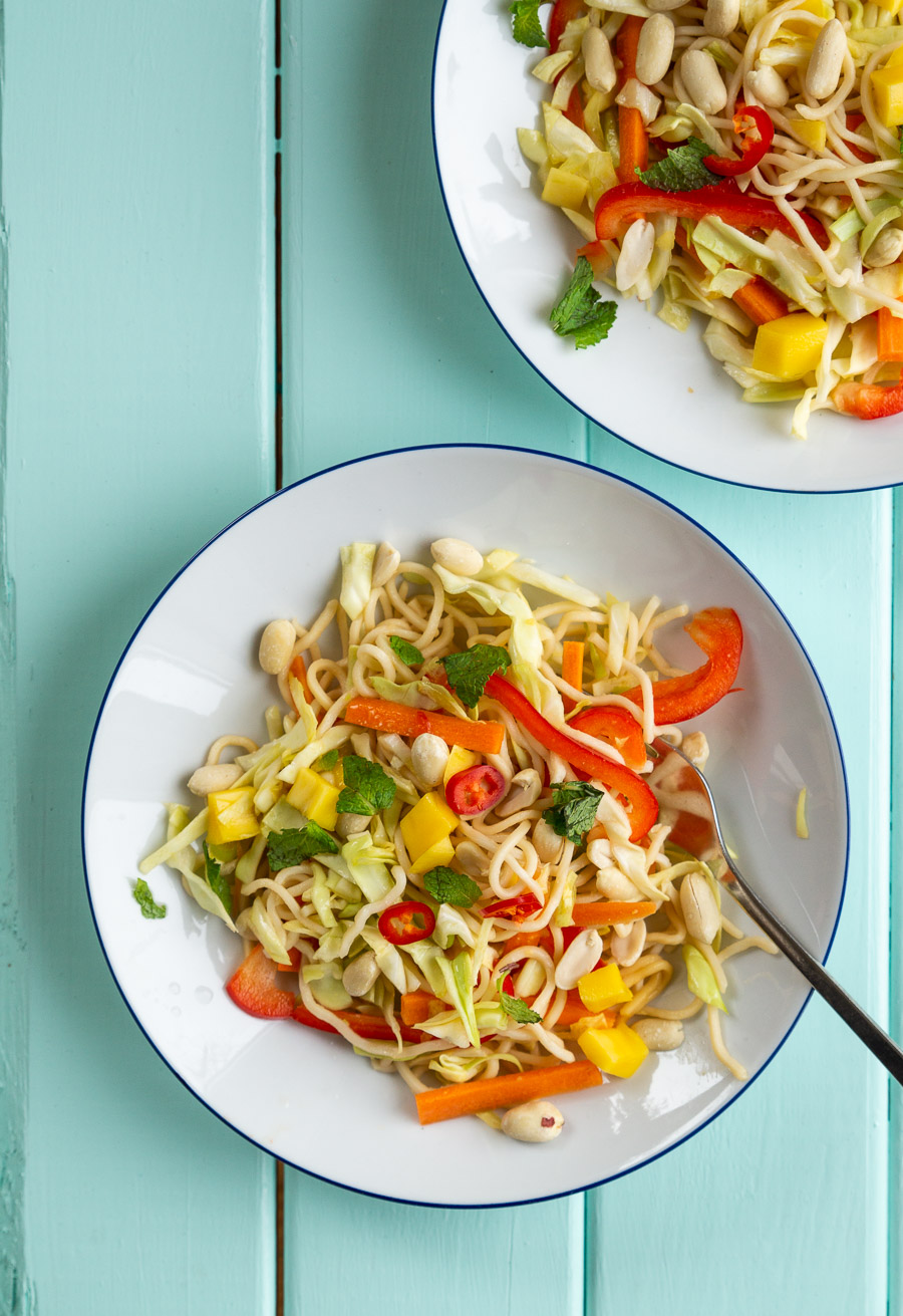 Asiatisk nudelsalat