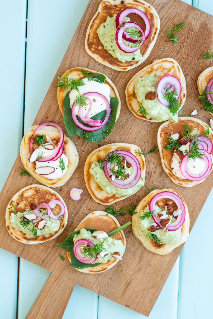 Vegetarisk blinis
