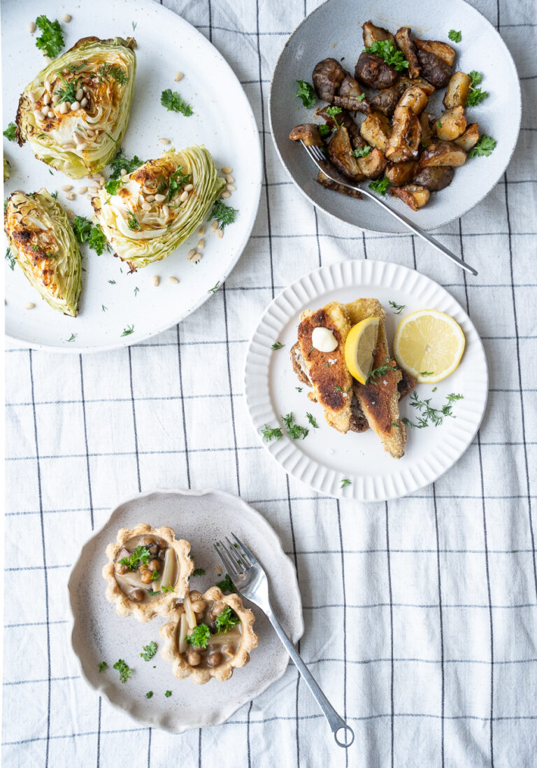 Vegetarisk påskefrokost