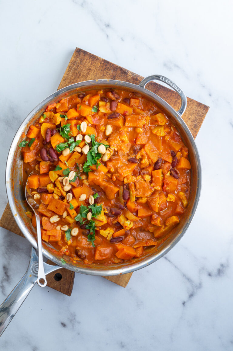 Sød kartoffel curry