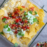 Nachos med salsa og guacamole
