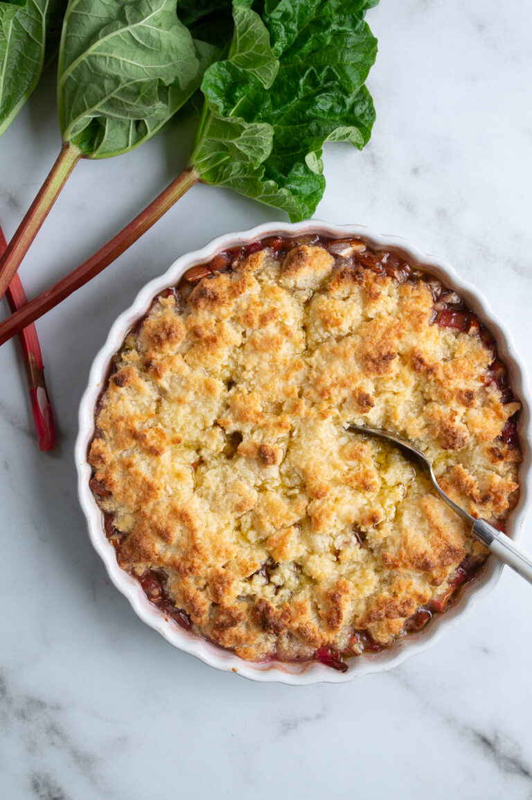 Rabarbercrumble