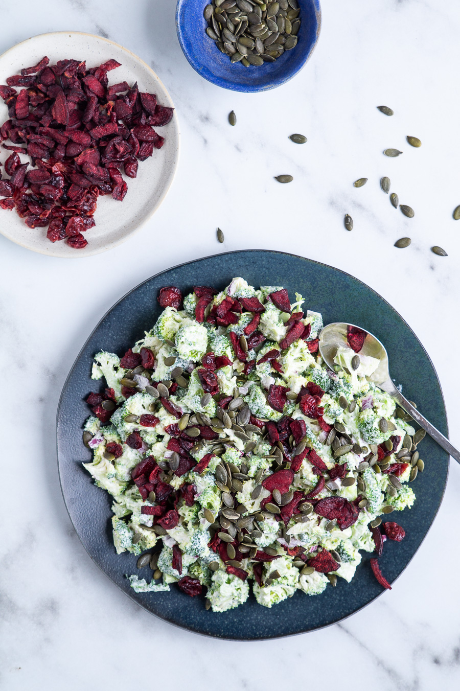 Vegetarisk broccolisalat