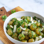 Kartoffelsalat med sennepsdressing
