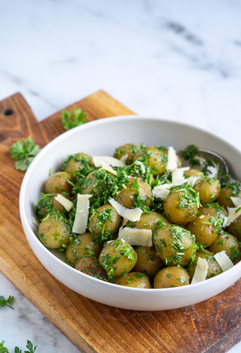 Kartoffelsalat med sennepsdressing