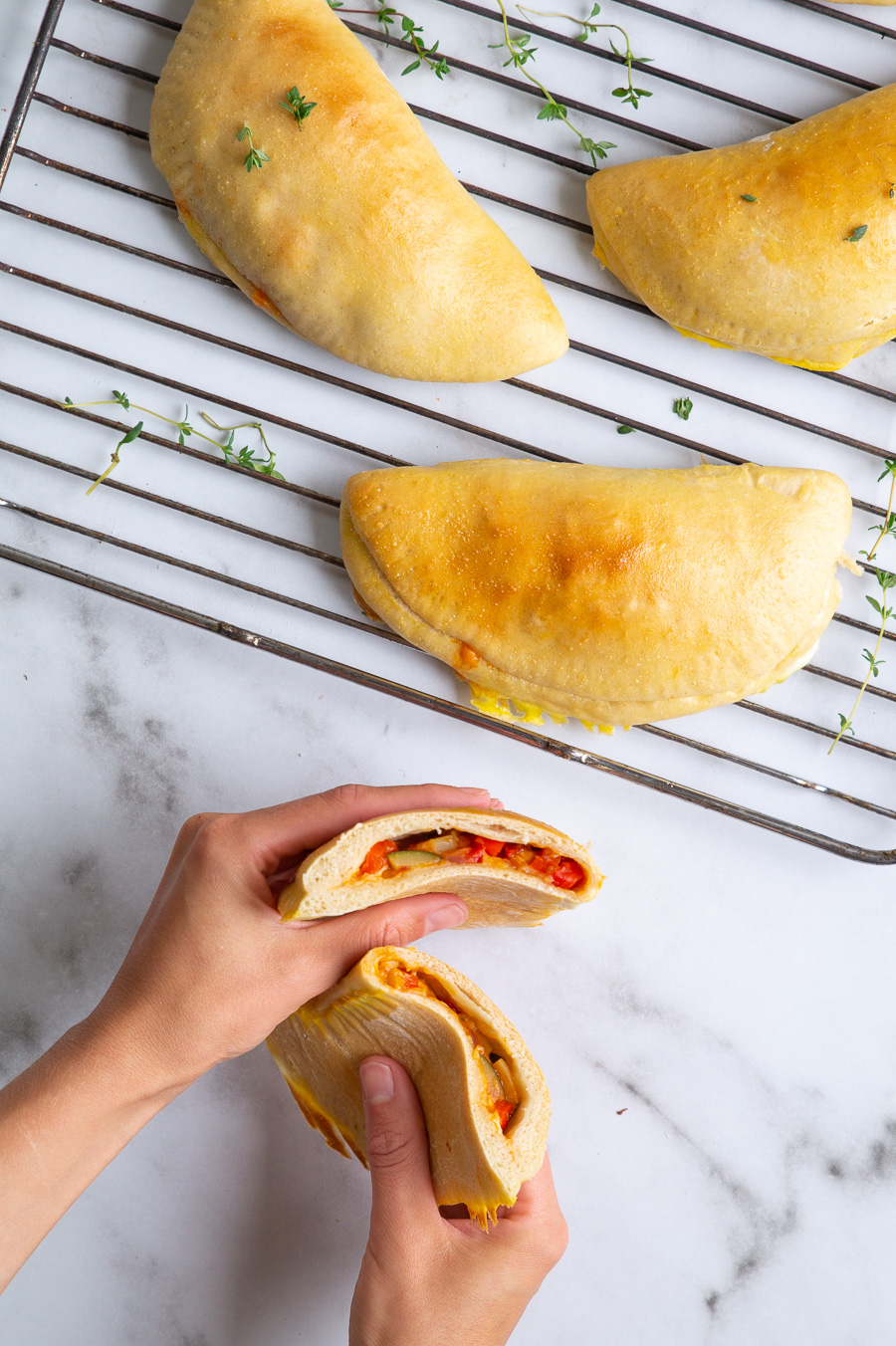 Vegetariske pirogger