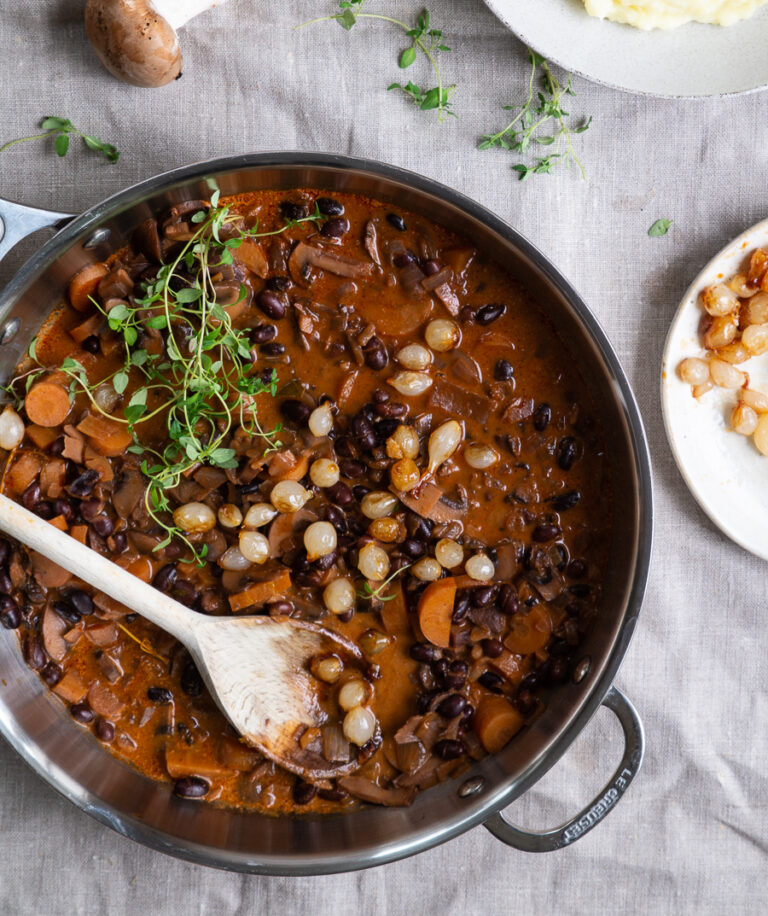 Vegetar bourguignon