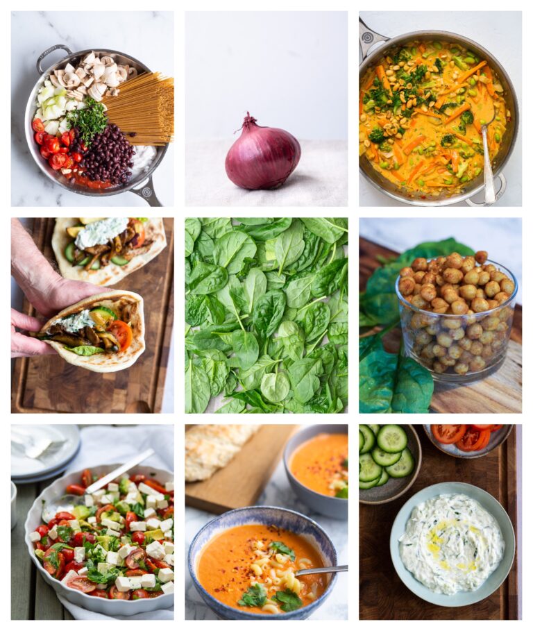 Vegetarisk madplan