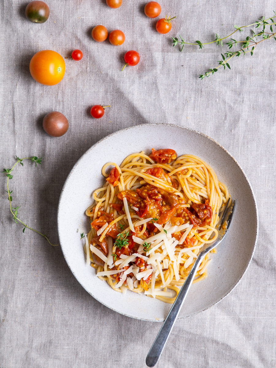 Tomatsauce af friske tomater