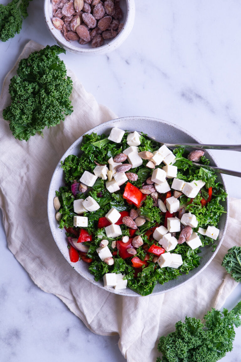 Salat med stegte peberfrugter