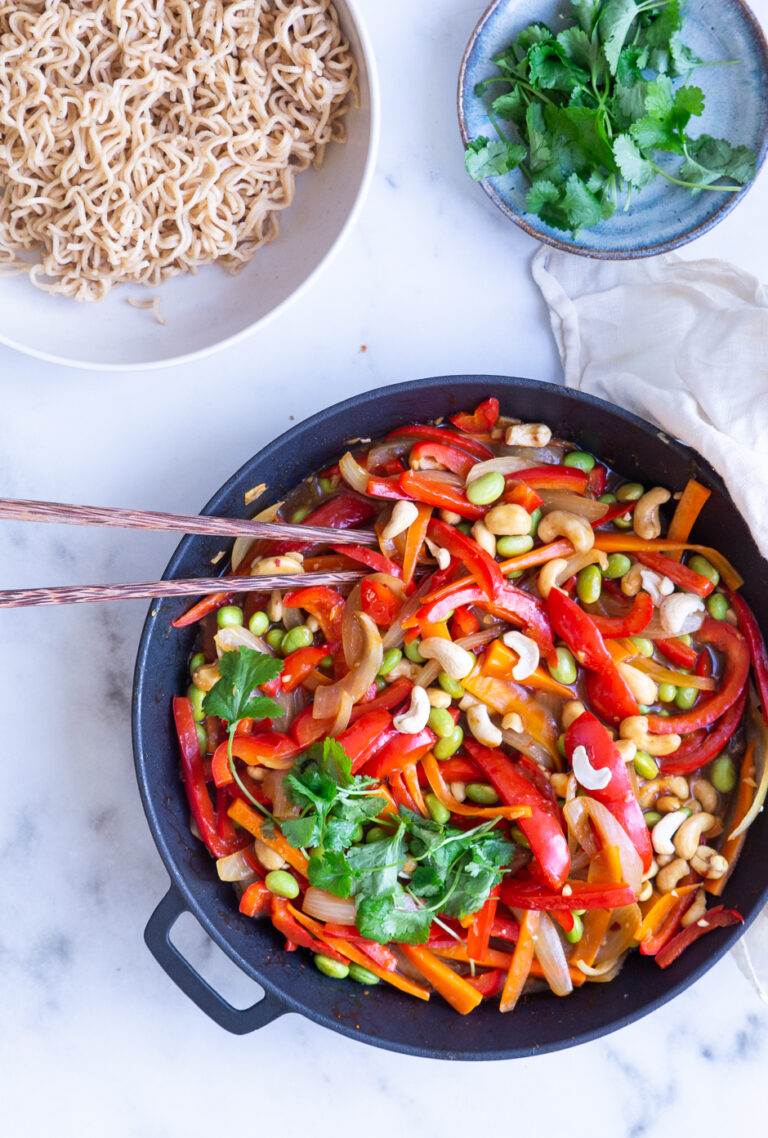 Thai cashew stir fry