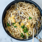 Pasta med svampesauce